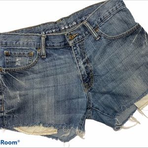 Old Navy Distressed Cut Off Jean Shorts